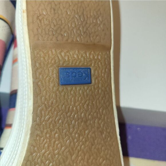 Kate Spade New York x Keds "Triple Decker" Canvas Slip-on Sneakers sz.8 Ret $125 - Picture 9 of 9